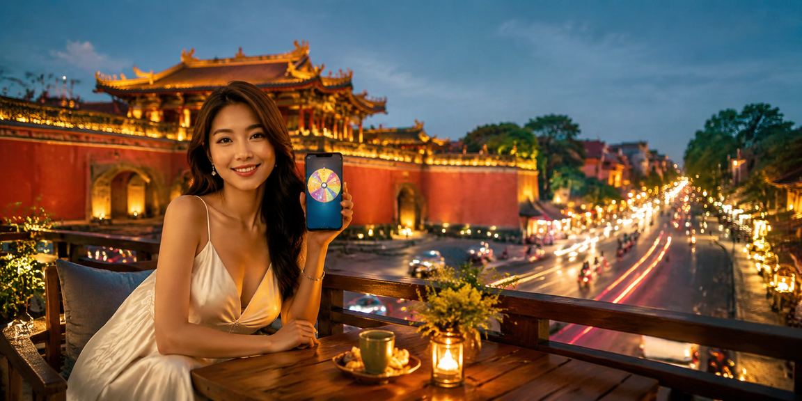 Giao diện Roulette trực tuyến tại gen11 – cảm hứng từ Huế